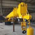 8-ton marine crane, ocean crane, telescopic boom, customized multiple carriers, convenient and practical