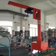 The use of mobile cantilever cranes for cargo cranes in factory workshops