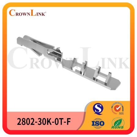 CROWNLINK quick connect 2802-30K-0T-F connector FPC 2.54mm thin film switch phosphorus pin