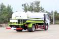 Dongfeng Dolika 8x10m3 sprinkler truck for road flushing, dust reduction, road washing, sprinkler truck for green irrigation can be customized