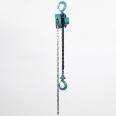 Manual manual crane with double pawls and double hooks up and down ensures lifting safety. The chain is overloaded and does not break