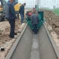 Drainage drainage channel, road side ditch, water channel machine, concrete side ditch sliding film machine