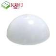 Milk white acrylic cover shell thick sheet blister processing lampshade thick plate blister circular lampbox shell blister forming