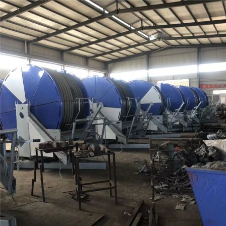 Agricultural reel type sprinkler irrigation machine multifunctional truss type sprinkler irrigation machine equipment automatic recycling