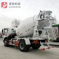 Automatic small Concrete mixer, new machinery, 5-6m3 self feeding mixing equipment