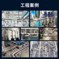 Stainless steel round water pipe production plant, Chinese standard 304 thin-walled double compression pipe fittings, flexible connection, straight drinking water pipe