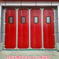 Convenient installation of industrial folding doors, polyurethane insulation doors, workshop doors, warehouse industrial doors