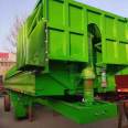 13 meter side dump truck price flat dump semi trailer side dump semi trailer Yongyang Automobile Industry