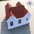 Assemblable house, light steel structure, light steel villa, Yijie homestay, foldable house, rural villa