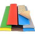 PVC step pressing strip, stair corner protection and anti slip strip, kindergarten school stair step edge wrapping and anti slip strip, self-adhesive L-shaped