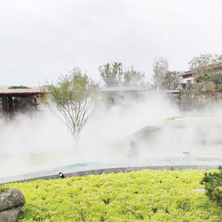 Resort artificial fog system equipment, 8-level ultra silent stainless steel chassis