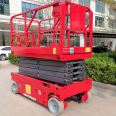 Longyu GTJZ Rechargeable Lift Truck Scissor Fork Type Heavy Duty Lift Platform Automatic Traveling Operation