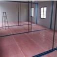 Residential container activity room fireproof floor made of magnesium oxide material with high density and strong load-bearing capacity