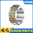 Bidirectional thrust angular contact ball bearing 234748, low temperature rise, low speed, Gao Hongyuan