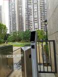 Campus intelligent swing gate, quick pass door, temperature measurement, facial recognition, access control, QR code ticket checking at passenger station