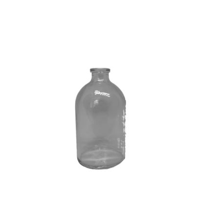 50ml 100ml transparent brown medicinal bayonet natural color antibiotic molded bottle