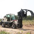 Loader type push up forklift large tonnage snow transportation off-road forklift