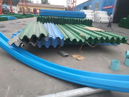 Guardrail Plate Galvanized Spray Plastic Highway Fence for Collision Prevention and Isolation on Rural Roads