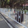 Chunlin Beijing style guardrail, U-shaped municipal traffic railing, galvanized round steel iron fence, customizable