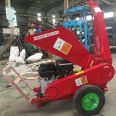 Tree branch crusher, tree branch crusher, convenient for mobile self-propelled crusher equipment