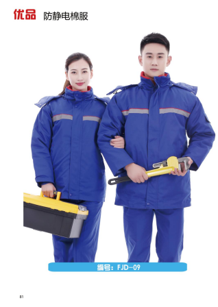 Anti static cotton jacket, winter jacket, windproof and warm winter clothing, various styles for men and women