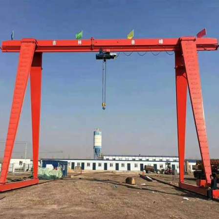 The MH type ground rail gantry crane with a 5-ton span of 16 meters has a simple quality assurance structure