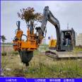 Low failure rate of transplanting and tree digging machines for landscaping planting, long working hours