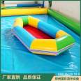 Children's colorful inflatable small whale water toy thickened PVC children's playground slide amusement equipment