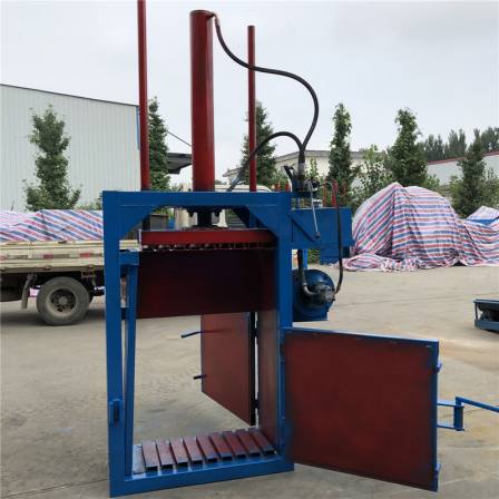 Vertical 20 ton pressure corn baler, mugwort corn husk baler, whole plant mint baler