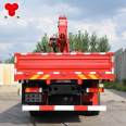 Futian Ruiwo 8-ton truckload crane for urban and rural construction. The details of the truckload crane support customization