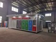 Intelligent garbage six classification placement booth, outdoor community garbage house, garbage classification and recycling room can be customized according to needs