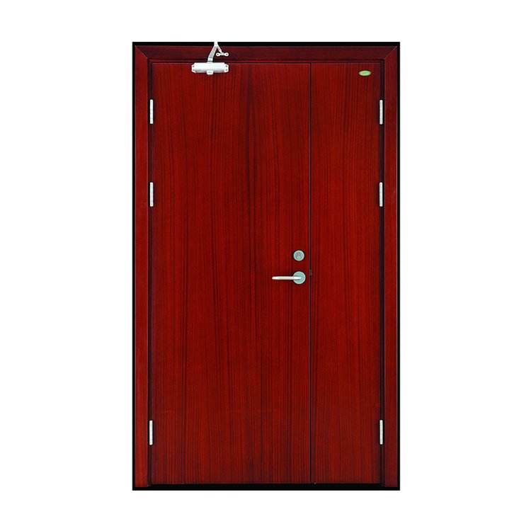 Grade A wooden door, steel fireproof door, household fire engineering safety door, thermal insulation and anti-theft door