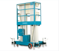 Mobile aluminum alloy elevator electric hydraulic lifting platform high-altitude operation maintenance vehicle