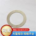 Steel octagonal spiral wound gasket with inner ring and centering ring for raised face flanges