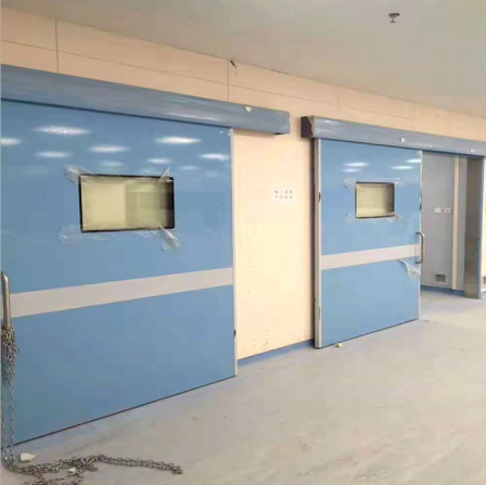 Medical airtight door Hospital operating room purification door Automatic foot sensing dust-free workshop cleaning door
