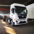 The New Dongfeng Tianlong KL Front, Rear, and National VI 9m 6 Small Three Axle Express Truck with Flying Wings