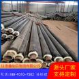 Processing national standard polyurethane insulated spiral steel pipes for high-density heating with customizable insulation performance