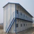 Temporary building on site, movable plank house, office, color steel house, Domus steel structure, convenient transportation