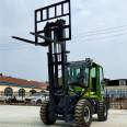 3.5 ton off-road forklift hydraulic system high chassis solid tire muddy road potholes