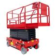 Scissor fork lifting airborne high-altitude maintenance vehicle, 8m and 10m four wheel mobile lifting platform