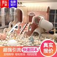 Small mischievous castle indoor children's playground equipment, parent-child early education, mother and baby store sales department facilities, customized slides