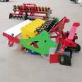 Reversible precision garlic planting machine with adjustable row spacing and plant spacing garlic planting machine