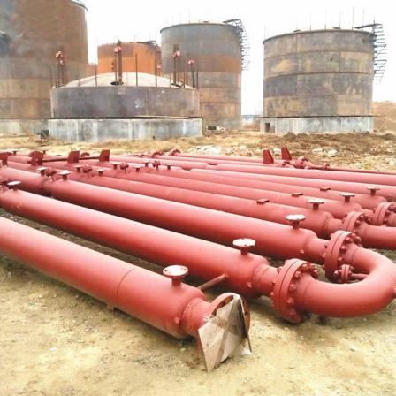 Pipeline reactor, tubular coil, offset chemical and petrochemical equipment, stainless steel 304 316
