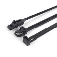 Nylon snap fastener cable ties can be reused, and plastic Cable tie have complete specifications