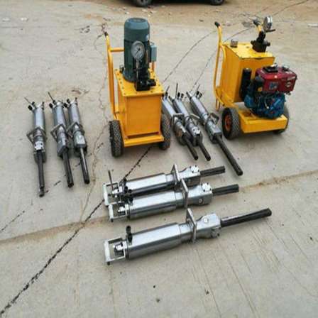 Rock splitting machine, rock breaking machine, diesel electric concrete splitting machine, static mining hydraulic pressure