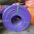 Airport high-speed PE silicon core pipe drag pipe communication external network hdpe grating threading pipe flame retardant inner wall smooth