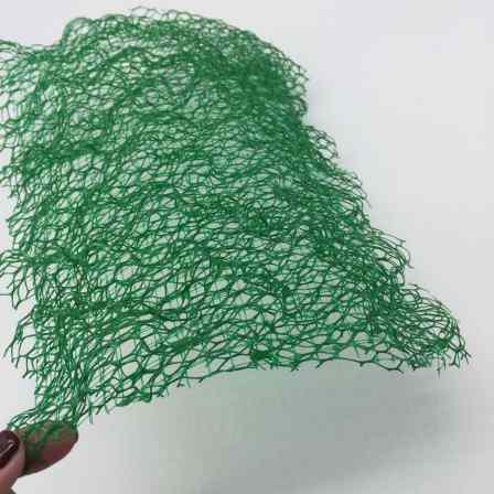 Tenglu Road Slope Spraying Greening 3D Vegetation Net Manufacturer Green Plastic Geonet Pad EM3