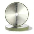 Grinding semiconductors, solar silicon wafers, polycrystalline, diamond cutting tools, flat ceramic diamond grinding wheels 180D