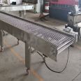 Chain conveyor 304 stainless steel food dryer express logistics conveyor belt sink support rod chain conveyor line