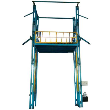 Workshop cargo elevator, factory guide rail type lifting platform, lifting cargo elevator, fixed elevator